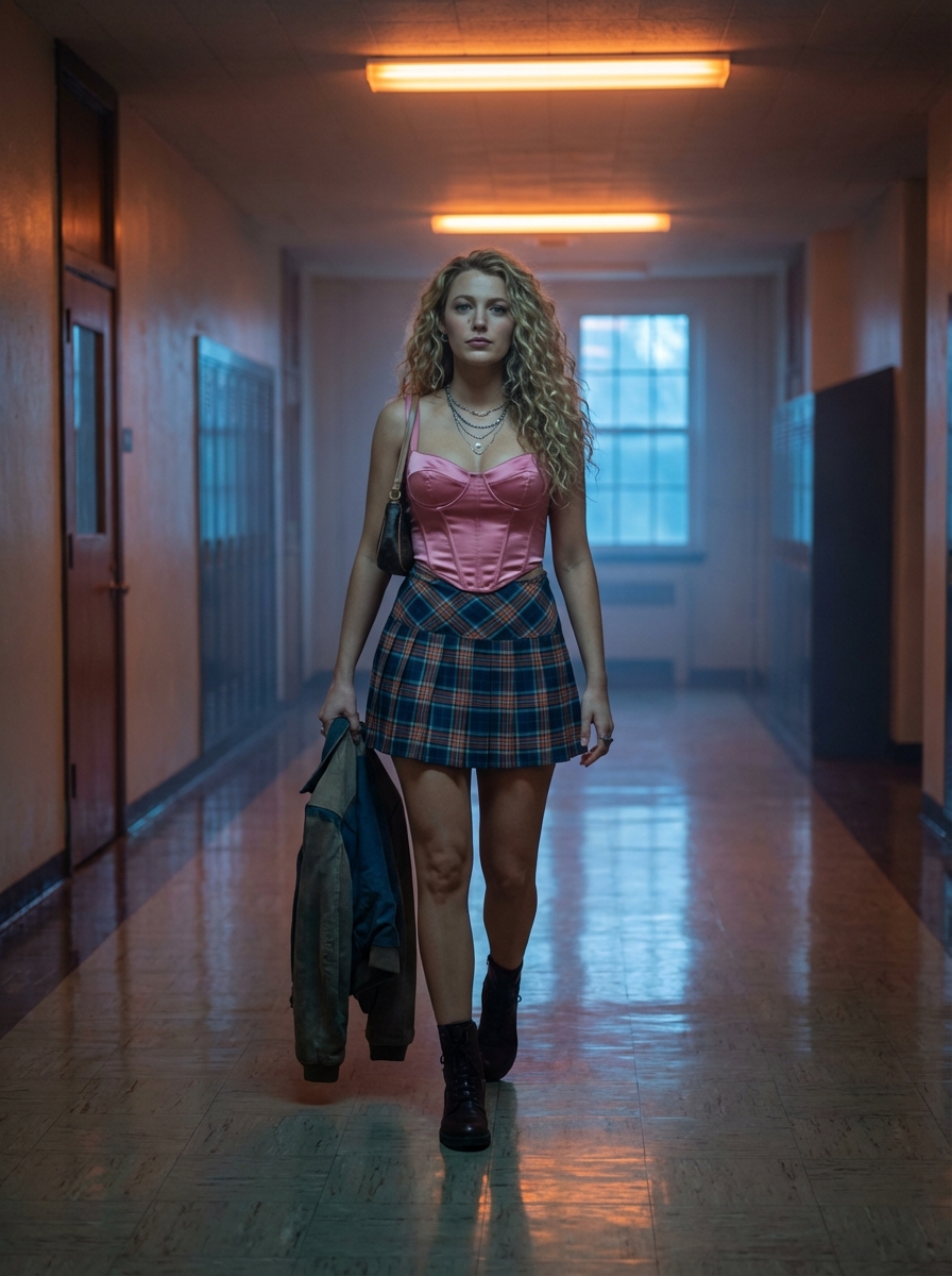 { "image_generation_prompt": { "subject": { "description": "Young woman with a strong res…