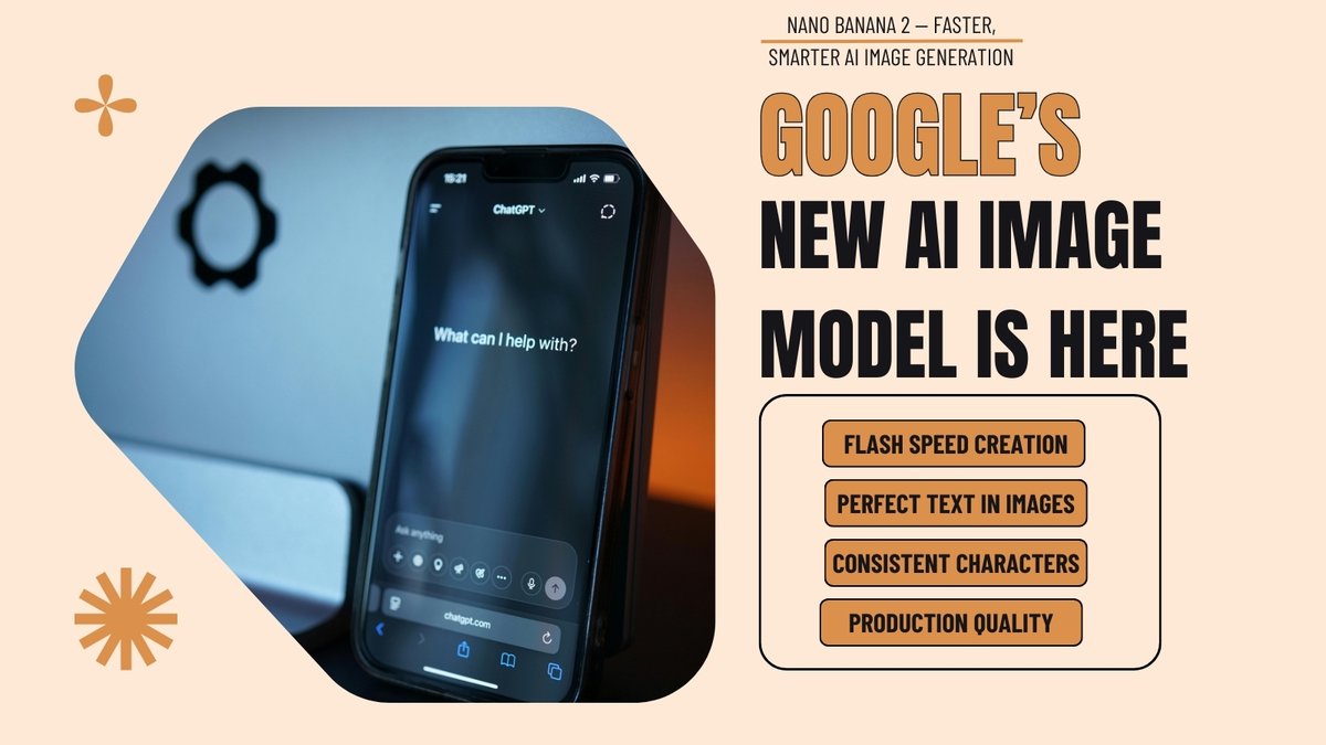 🚀 Google 刚刚推出了一款强大的全新 AI 图像模型。 Nano Banana 2 将 Gemini 的智能与闪电般的图像生成速度相结合，让用户能够在几秒钟内创建高质量的视…