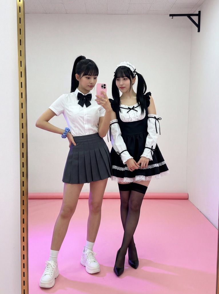 日本旅行，日本很搭！ 子瑜和Sana Nano Banana Pro via @Hailuo_AI { "prompt": "Chou Tzuyu and M…