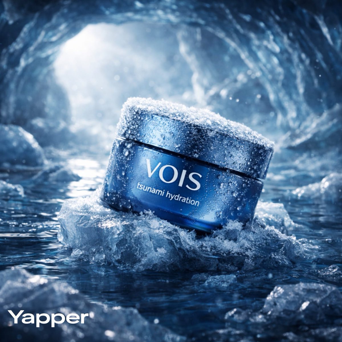 { "type": "photorealistic skincare product photography", "product": { "name": "VOIS – tsu…