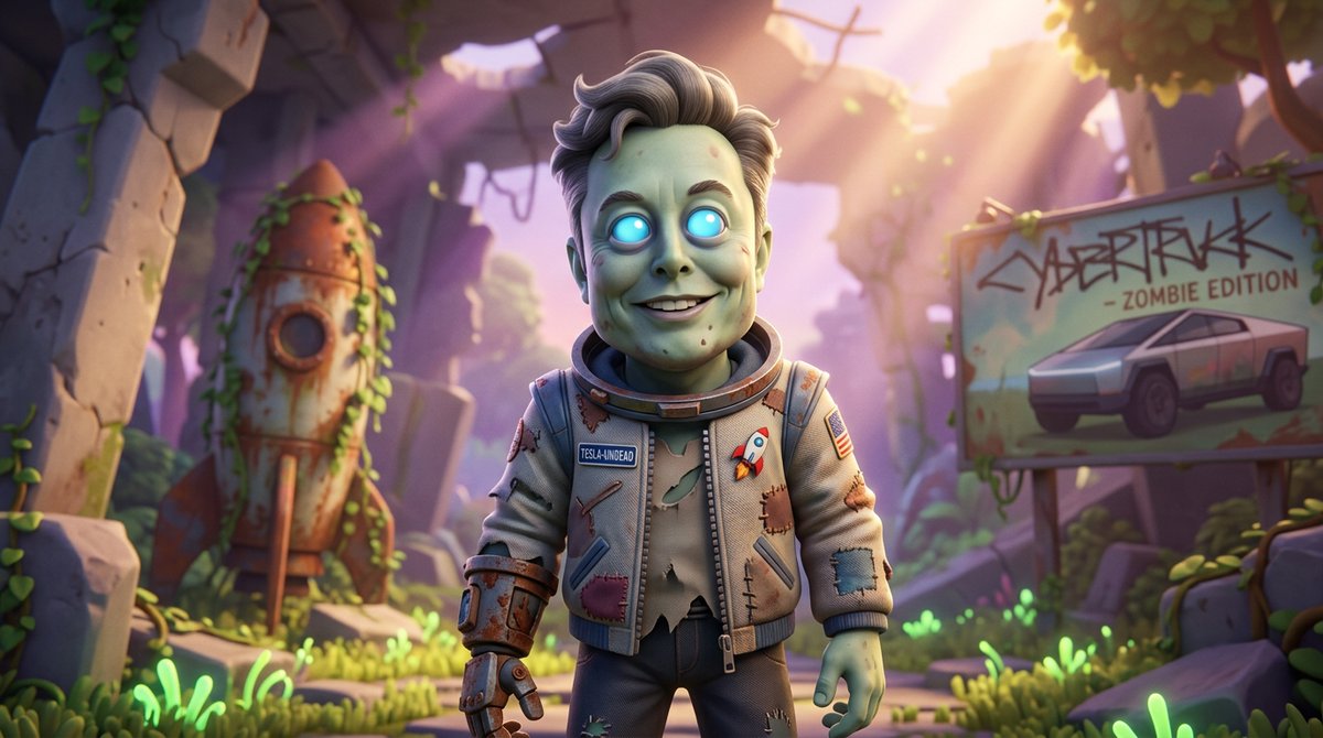 Toshi 的提示分享： 3D 僵尸！🧟‍♂️😍✨ 把僵尸变成可爱的 protagonist（主角）！ 把你自己的角色替换占位符 [theme]，然后在你选择…