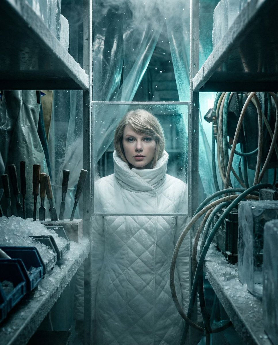 { "vibe_title_en": "The Glacial Atelier", "master_prompt": "电影感的中景近景镜头，拍摄 The Protagonist…