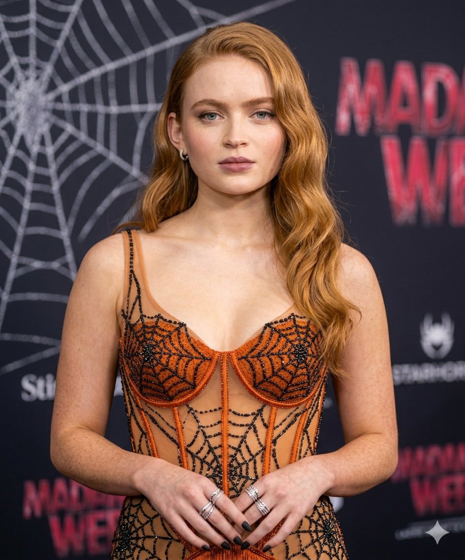 { "file_metadata": { "subject": "Sadie Sink（萨迪·辛克）", "event": "Madame Web Premiere（《蜘蛛夫人》…