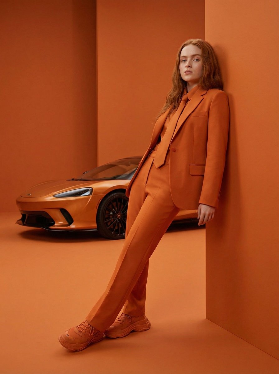 { "photo_type":"high-fashion editorial, monochrome luxury aesthetic", "subject":{ "type"…