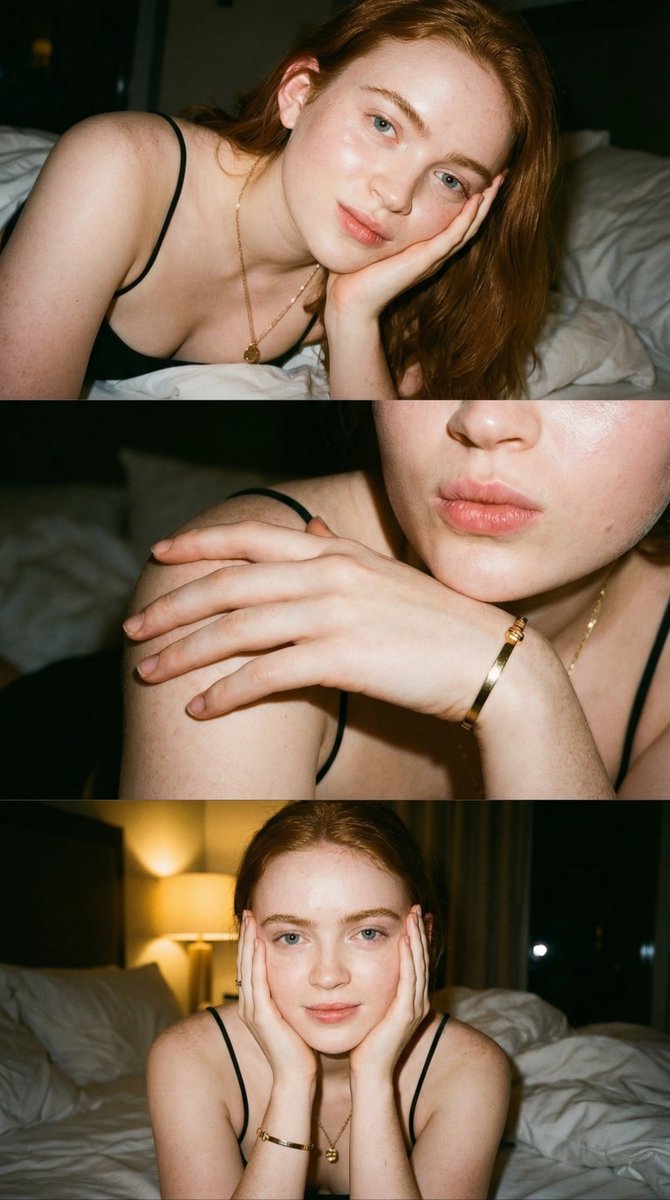 { "image_generation_prompt": { "subject": { "description": "Young woman appearing in a 3-…