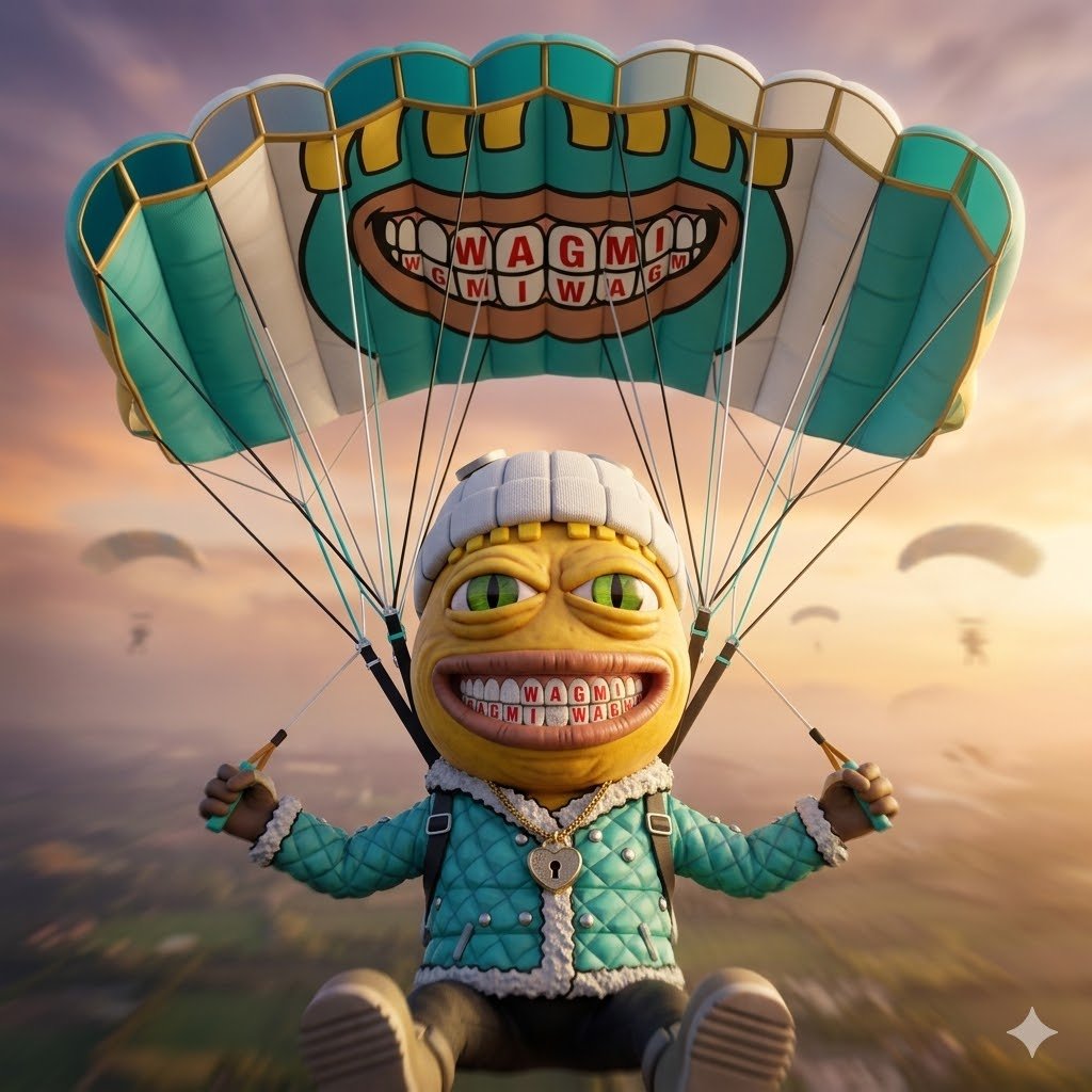 提示词分享！🪂 转发引用帖子，获得爆炸式传播。🚀 *Create the character parachuting down from the sky. Cinematic s…