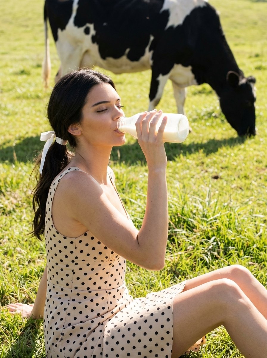{ "image_generation_prompt": { "subject": { "description": "Young woman sitting in a sunl…