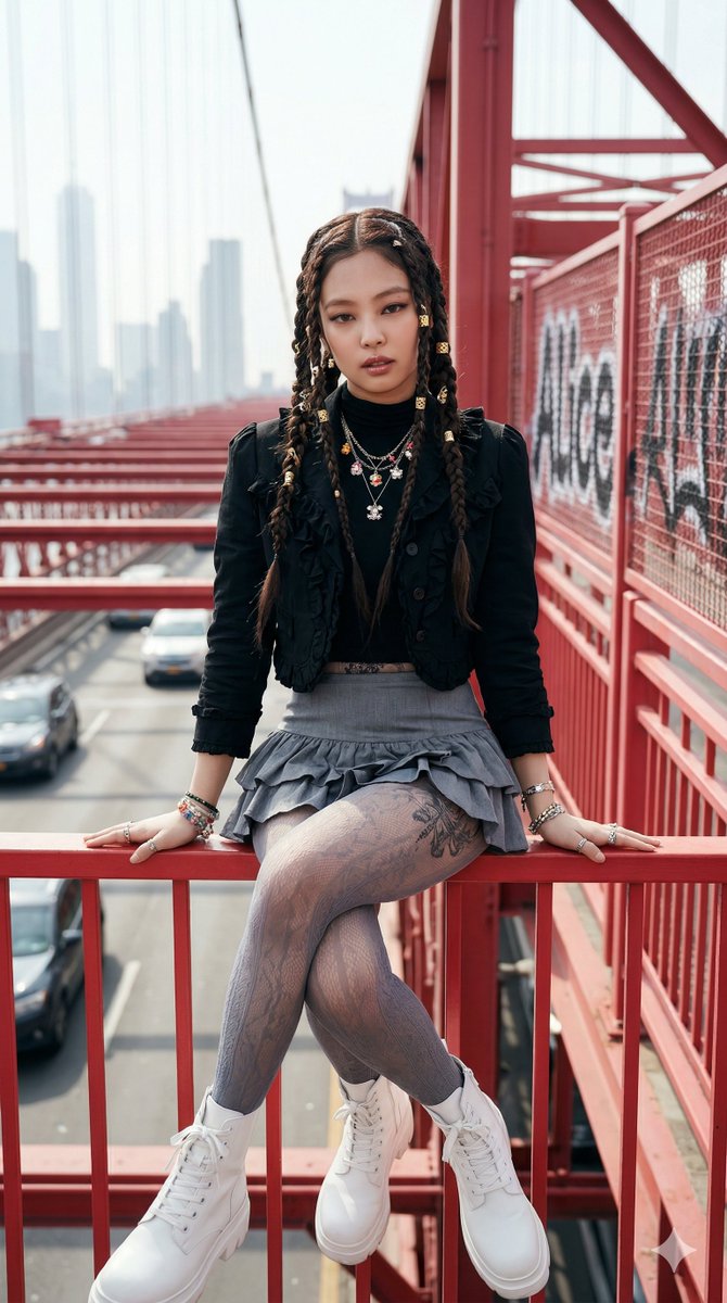 生活在边缘！ Rose Jennie Jisoo Blackpink Nano Banana 2 via Gemini { "prompt": "Stunning Kim Jis…
