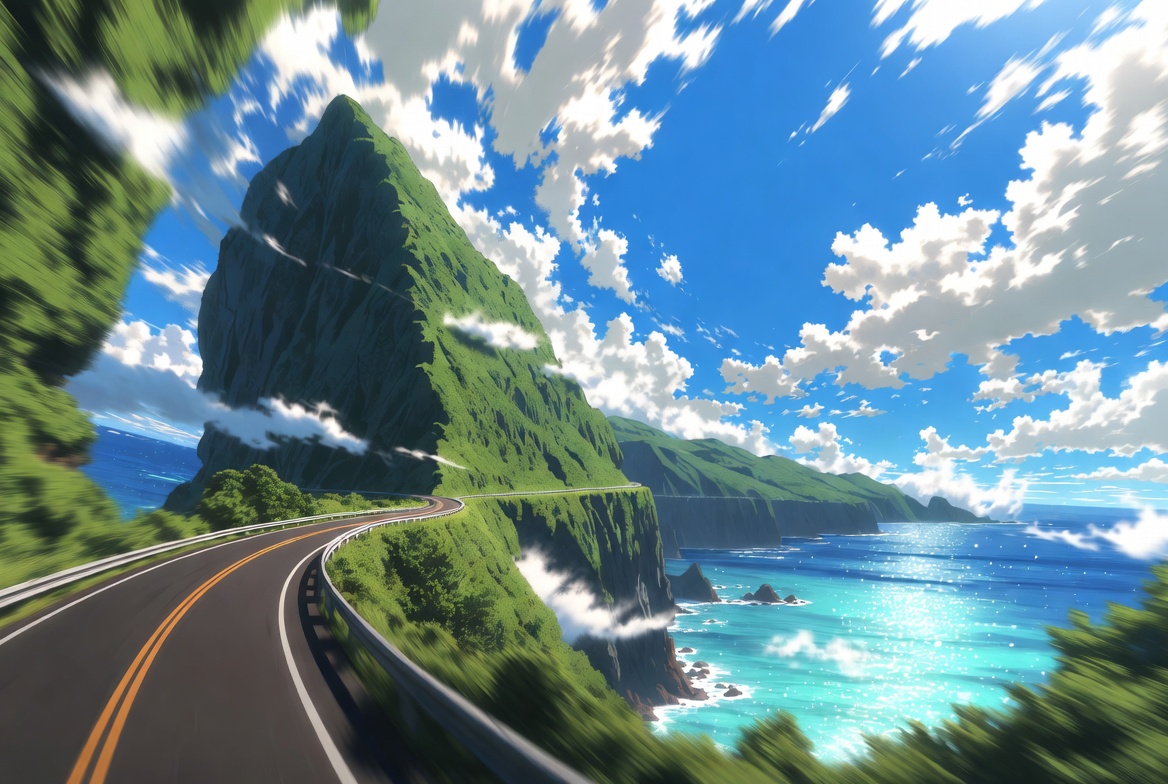 Seedance 2.0 提示词分享： Images: Grok Imagine✨ Video: Seedance 2.0 [CINEMATIC] 8mm 鱼眼镜头,FPV 竞速…