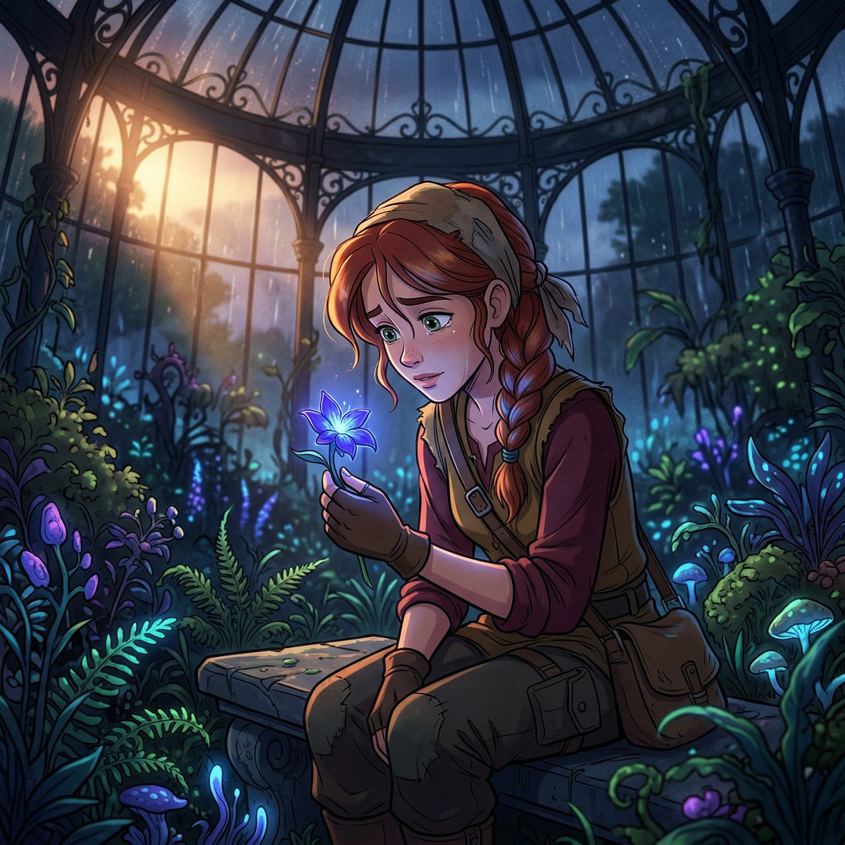 一张高预算 2D 数字动画静帧,风格融合了 90 年代末期的西方动画长片美学与现代电影级动漫风格。主体为 [SUBJECT],[ACTION/POSE]。 **艺术风格与线条:*…
