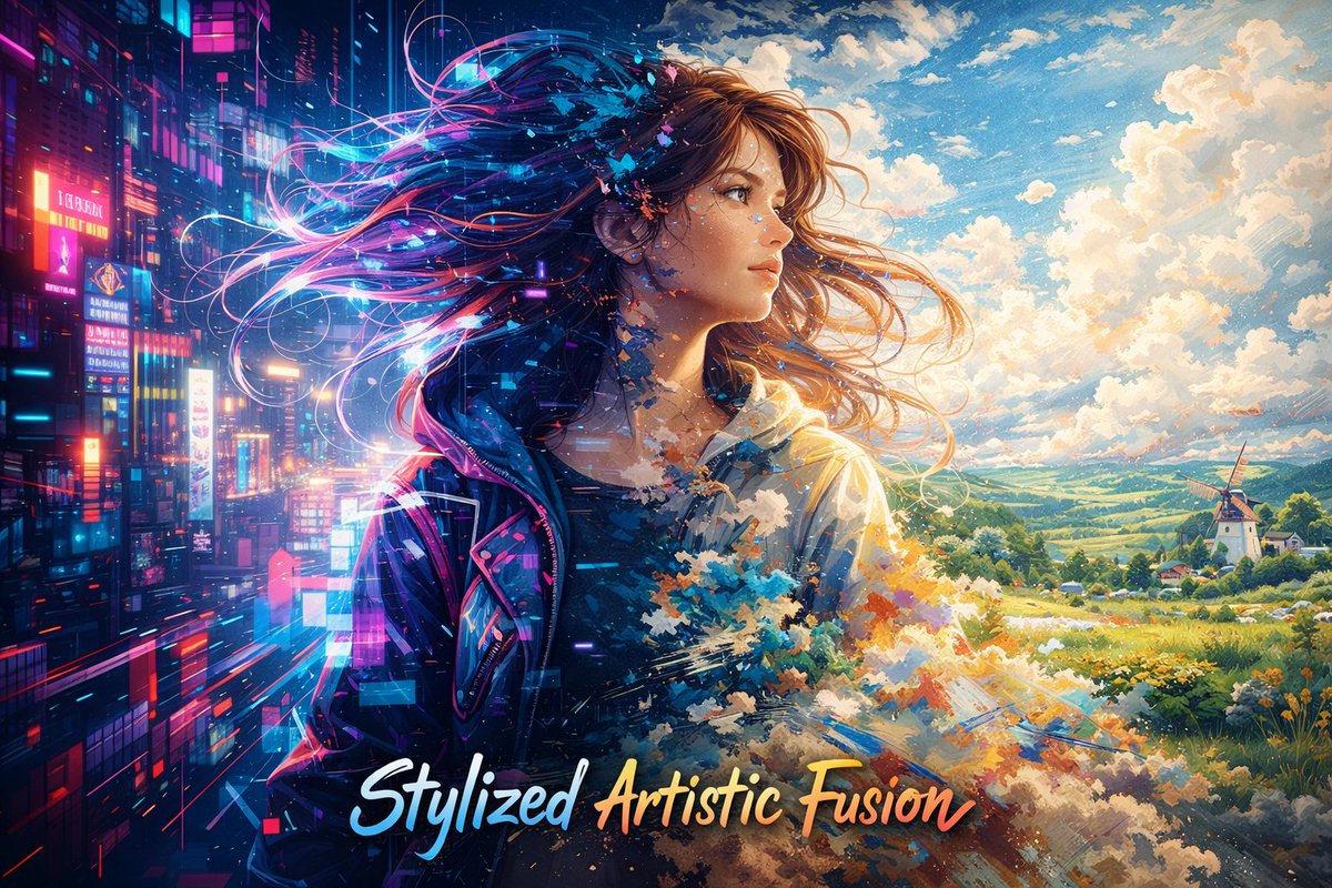 🎨提示 6：风格化与艺术融合创作器 （适用于动漫、赛博朋克、油画或任何狂野创意风格） 将以下内容复制粘贴到 Grok 中： "You are an artis…