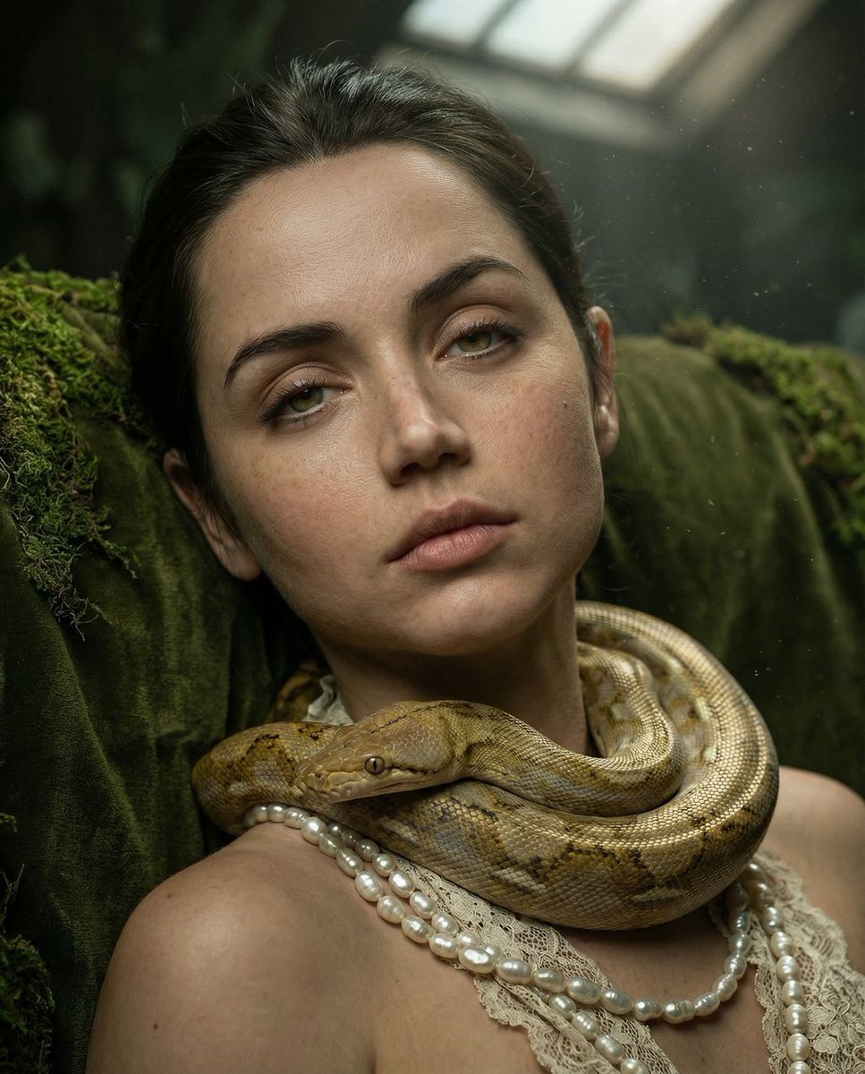 { "vibe_title_en": "Reptilian Haute-Couture", "master_prompt": "一张超写实的紧裁头肩美妆肖像，主体 The Pro…
