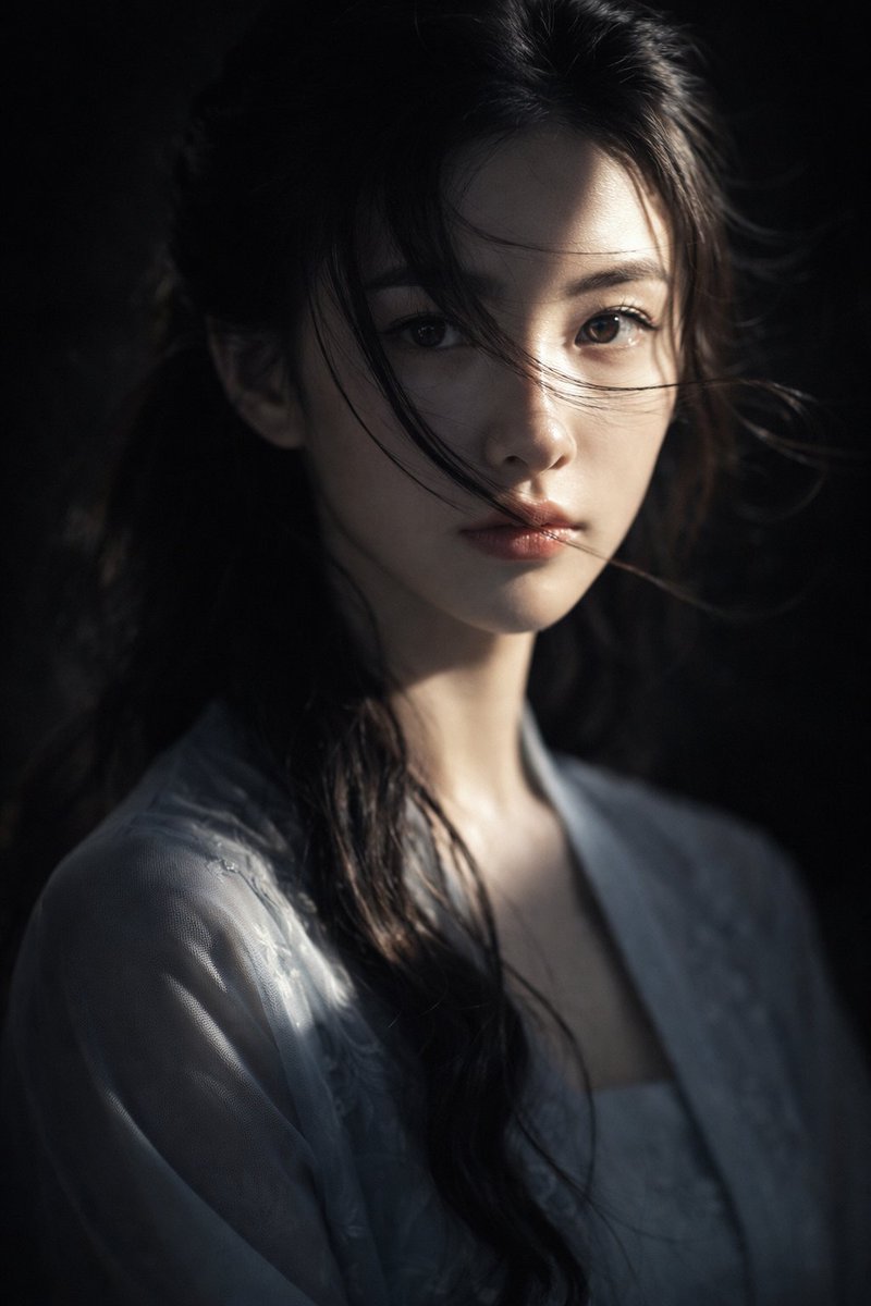 { "style": "8K 超写实特写肖像", "subject": { "gender": "女性", "skin_tone": "白皙", "face_reference"…