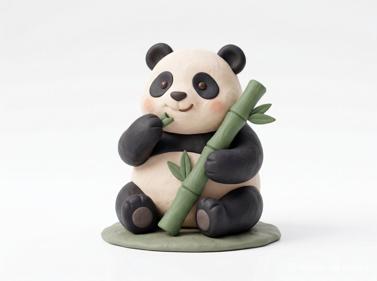 一个[主体]的可爱3D渲染，哑光表面，捏陶图标风格，简洁风格化设计，[正在做动作]，[情绪或氛围]，圆润比例，柔和雕刻细节，俏皮肢体语言，鲜艳的[颜色1]、[颜色2]和[颜色3]…