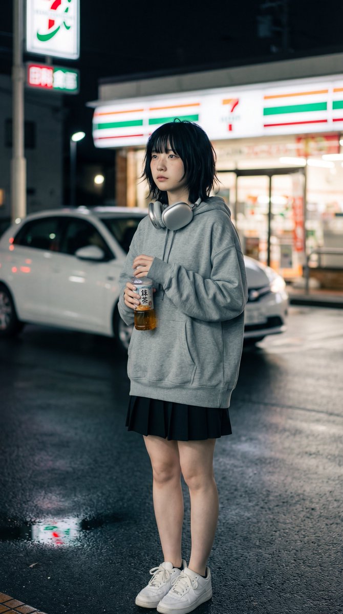 QT @Maercihh： 漫无目的地等待。 Nano banana pro on Gemini。 照片：https://pbs.twimg.com/medi…