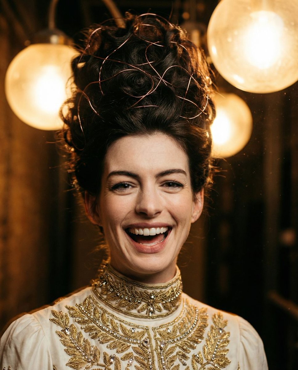{ "vibe_title_en": "The Surreal Golden Laugh Suspended in Time", "master_prompt": "Tight…