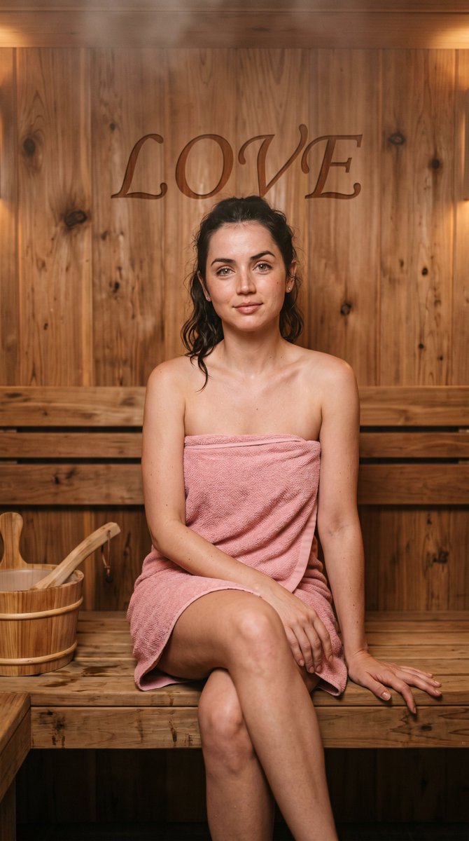 { "image_metadata": { "image_type": "casual sauna portrait", "framing": "medium full-body…