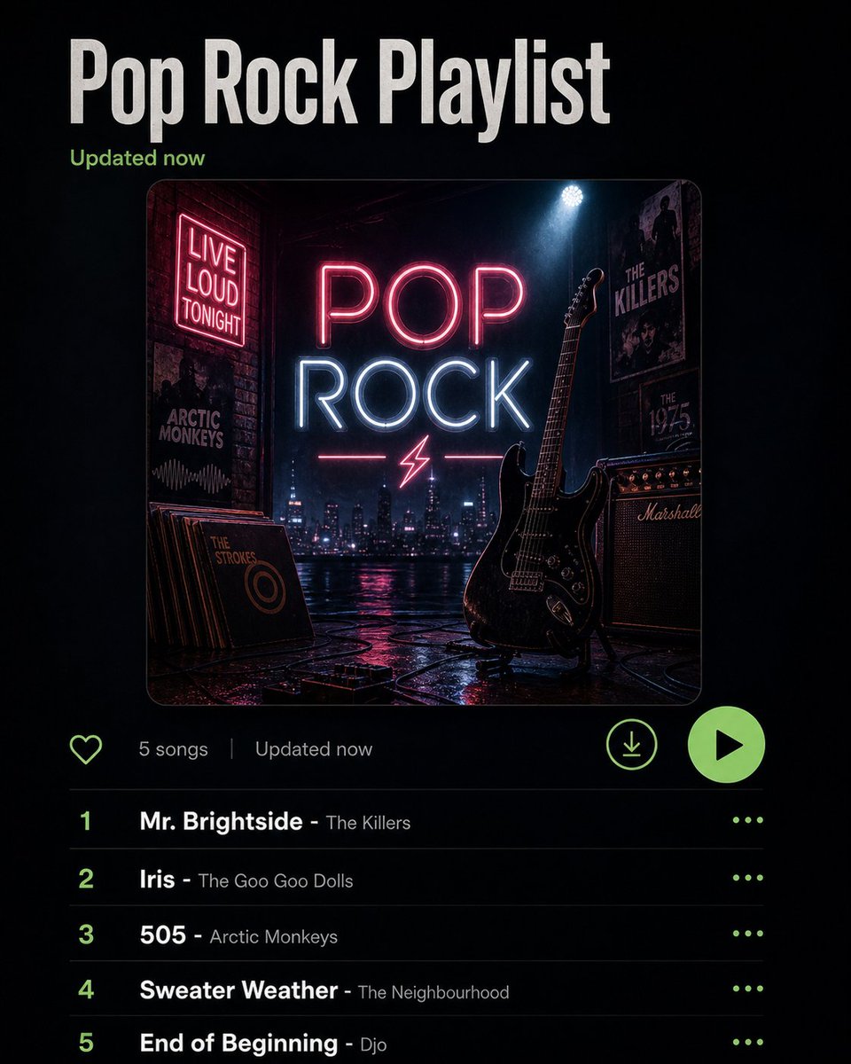 创作一张受此歌单启发的专辑封面：[playlist]，将其氛围转化为色彩、质感、物体和电影感的构图，不出现任何艺术家姓名。https://t.co/t1efbQ9sgP