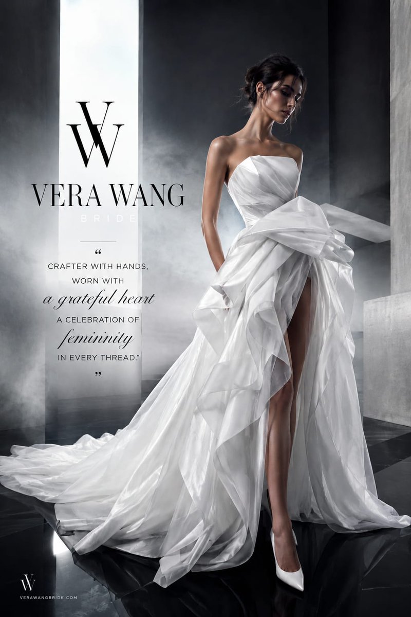 受顶级Vogue、迪奥（Dior）、Sabyasachi、艾莉・萨博（Elie Saab）以及高端平面广告启发的奢华高级定制婚纱时尚大片，核心重点是突出一位惊艳超模身着做工精湛的…
