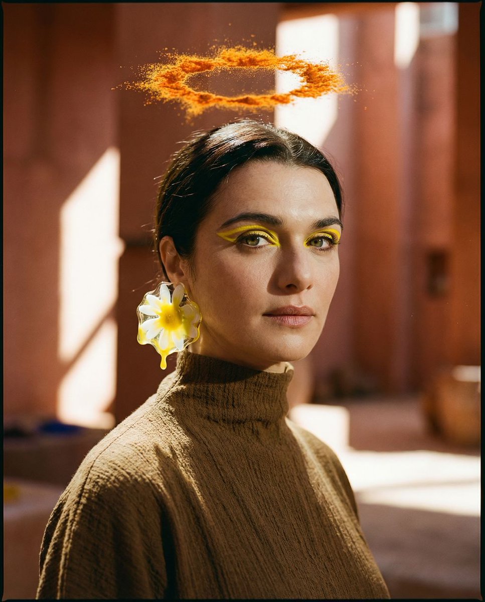 { "vibe_title_en": "Zero-Gravity Pigment", "master_prompt": "A hyper-realistic, high-fash…