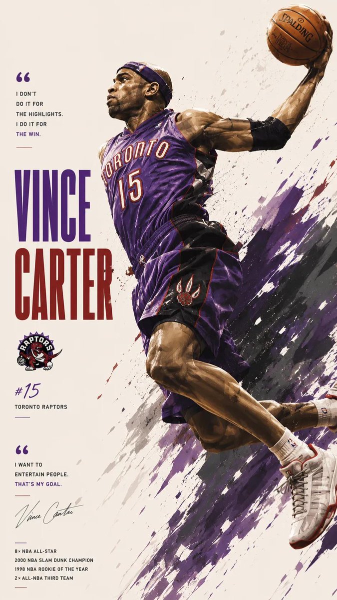 动态 NBA 传奇人物海报设计,标志性的篮球超级巨星以腾空动作姿态完成扣篮、跳投或激烈庆祝,电影级运动插画风格,高度精细的肌肉解剖结构,富有戏剧性的动感,逼真的面部配以绘画风格的…