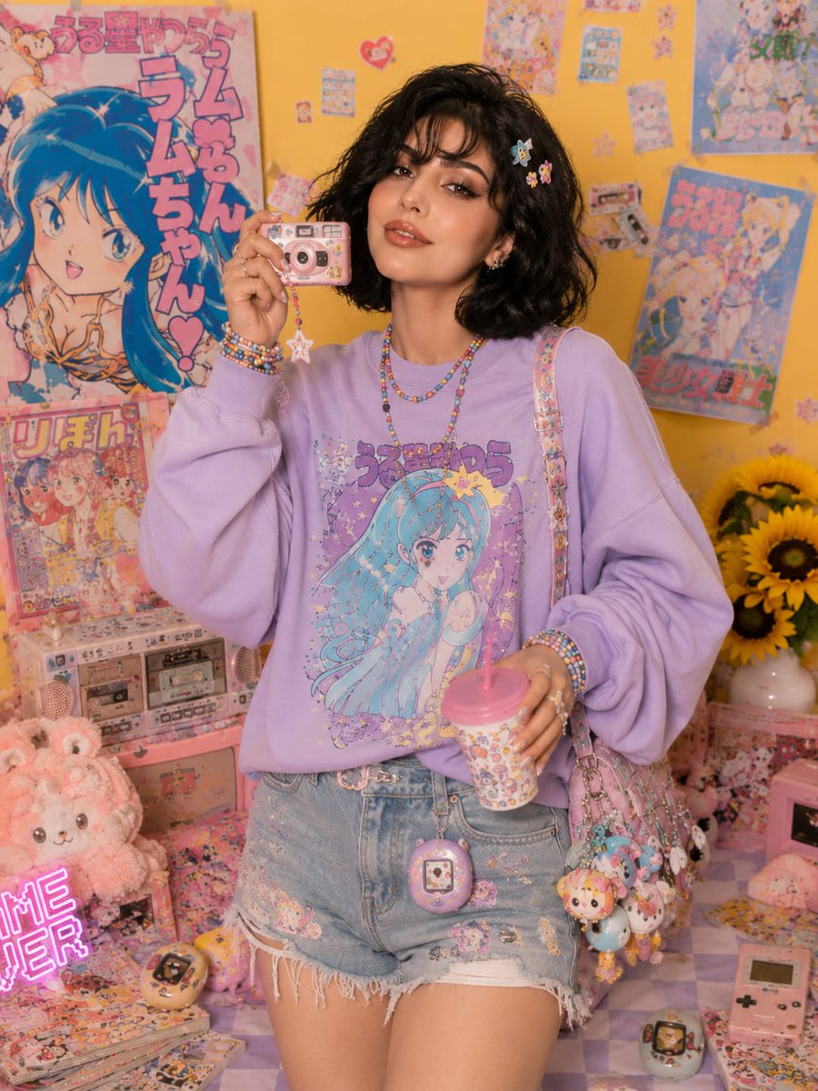 GPT Image 2 on ChatGPT Prompt Playful kawaii-inspired studio fashion editorial featuring…