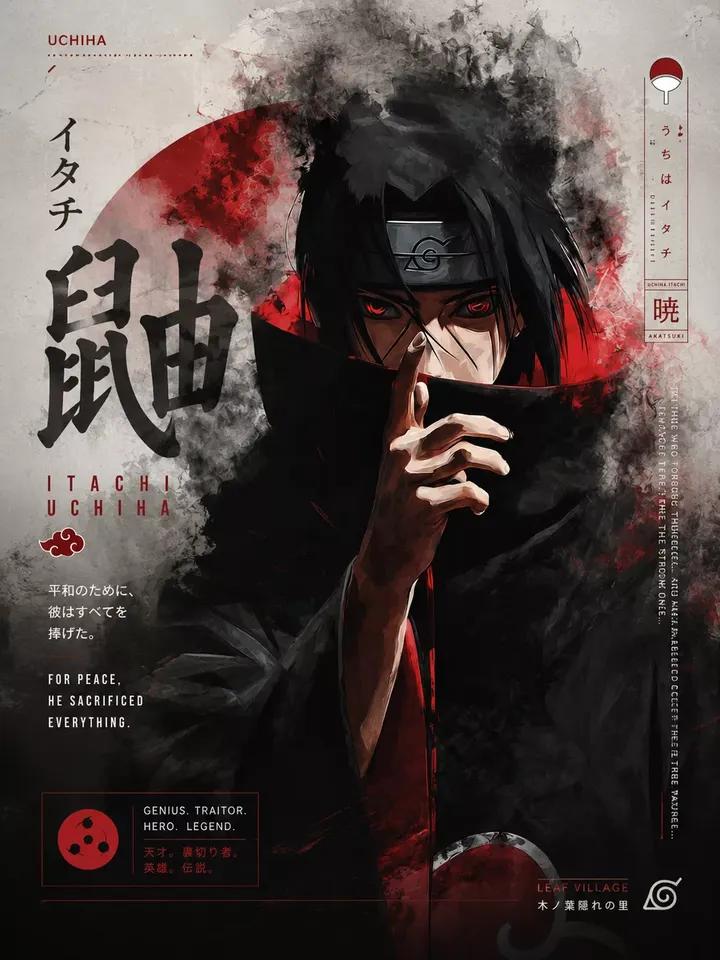 深色动漫风格海报,男性角色,粉红色尖刺状头发,侧脸仰望,露出自信的咧嘴笑容并显出牙齿。面部、颈部和胸口有发光的红色部落诅咒纹路。背景为黑色,伴随碎裂的玻璃和从左侧爆裂开来的红色发…
