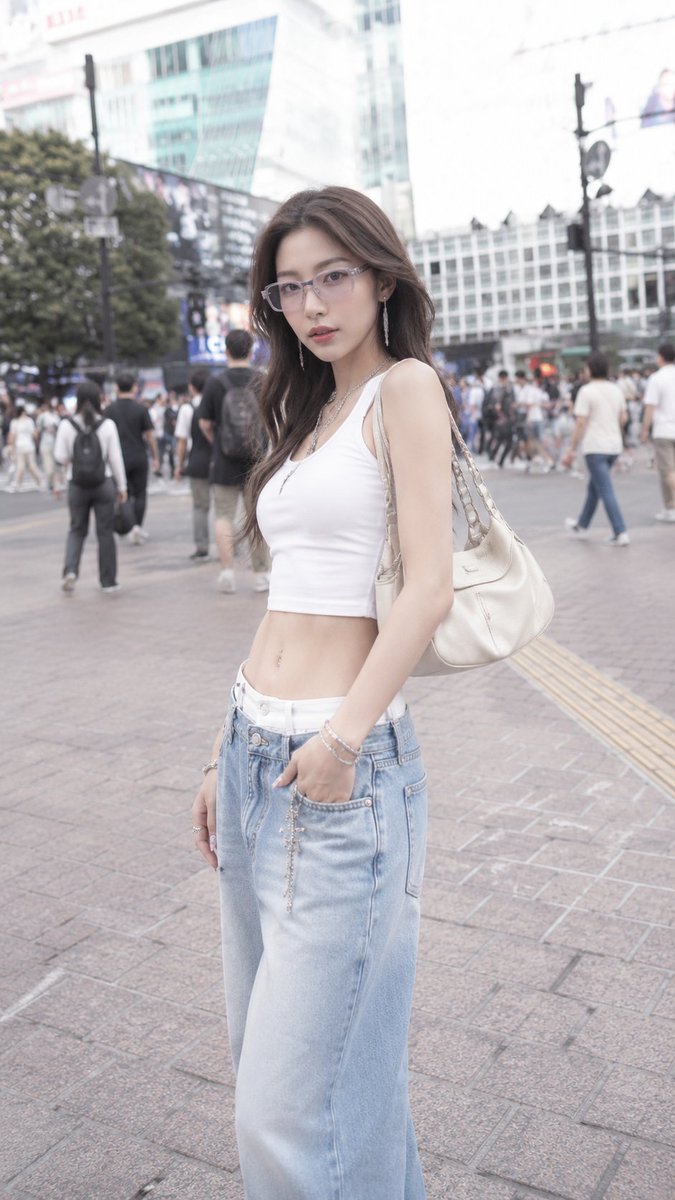 图片中是一位诱人而惊艳美丽的20岁日本或韩国女性,身材高挑纤细,拥有时尚模特般的长腿,线条纤细优雅,四肢修长比例匀称,运动感与女性气质兼具的精致线条,身形轻盈均衡,呈现出精致编辑…