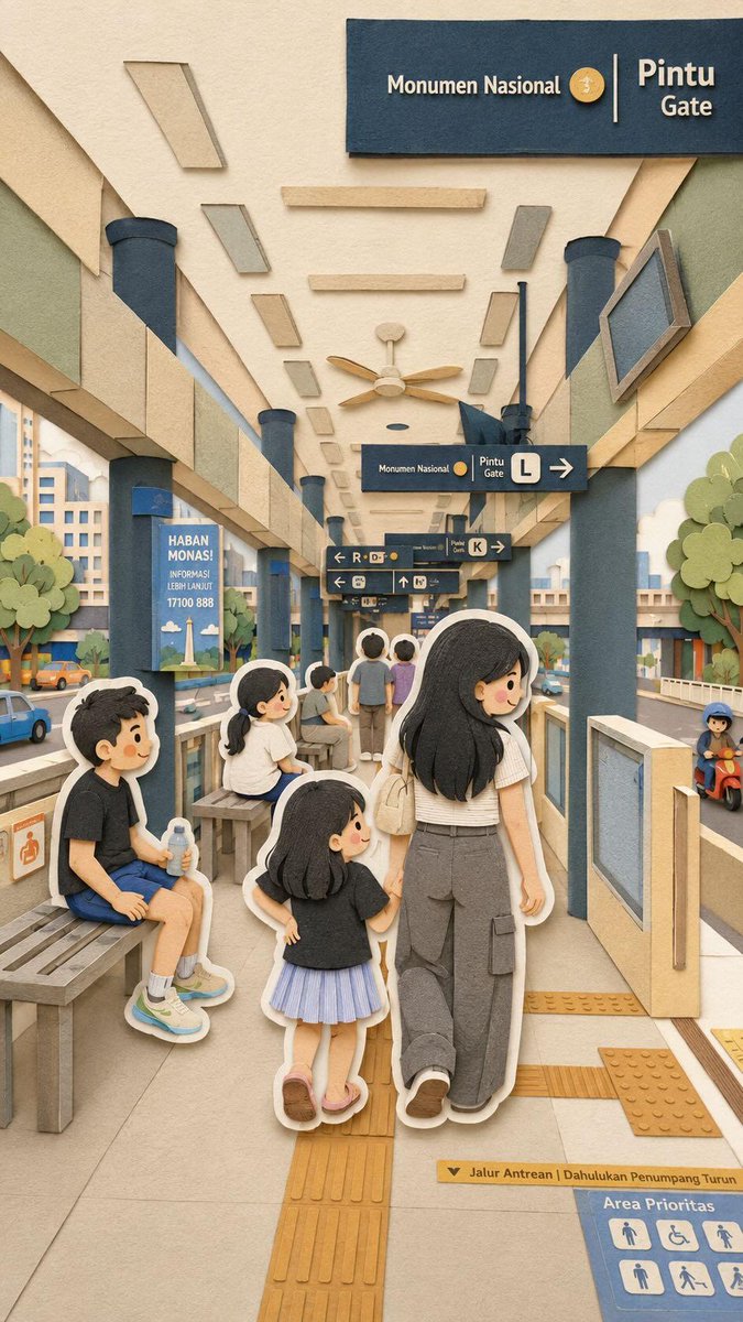可爱卡哇伊家庭旅行拼贴画,将四个不同的场景组合在一幅构图中,可爱的动漫风格父母、朋友和孩子们一起自拍和探索,手工剪纸立体场景风格,分层硬纸板和毛毡质感,微缩世界美学,温馨柔和的马…