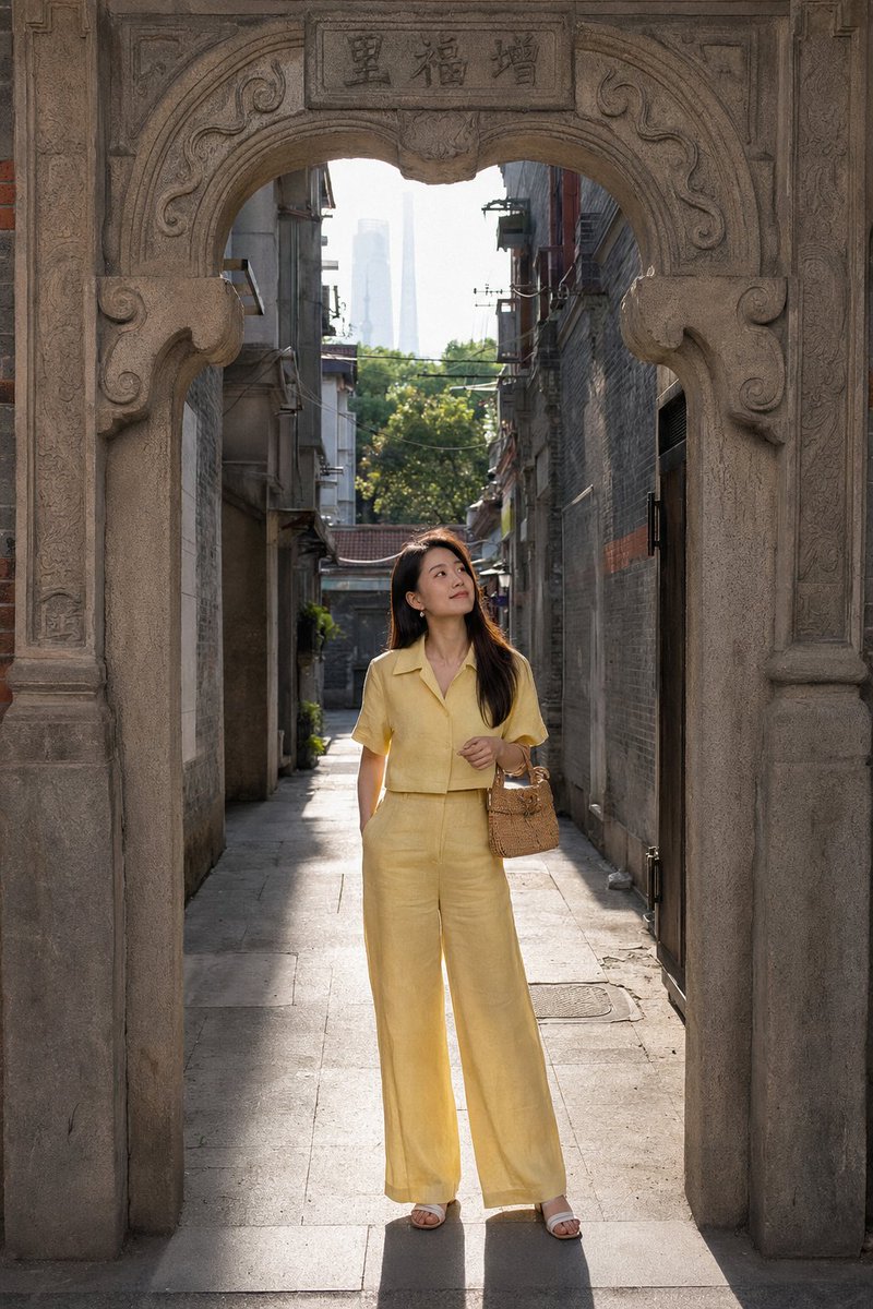 GPT Image 2 vs Midjourney v8.1 石库门拱券大门 / Shikumen Archway Entrance · Morning Pr…