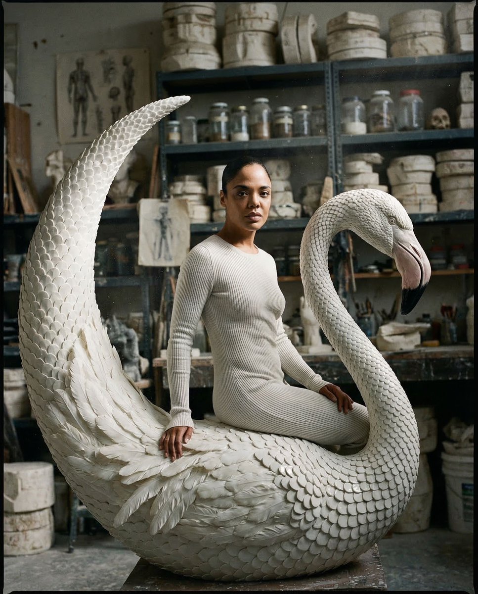 { "vibe_title_en": "Porcelain Predator", "master_prompt": "一张超现实的中画幅模拟摄影作品,主人公散发出一种沉静而算计周…