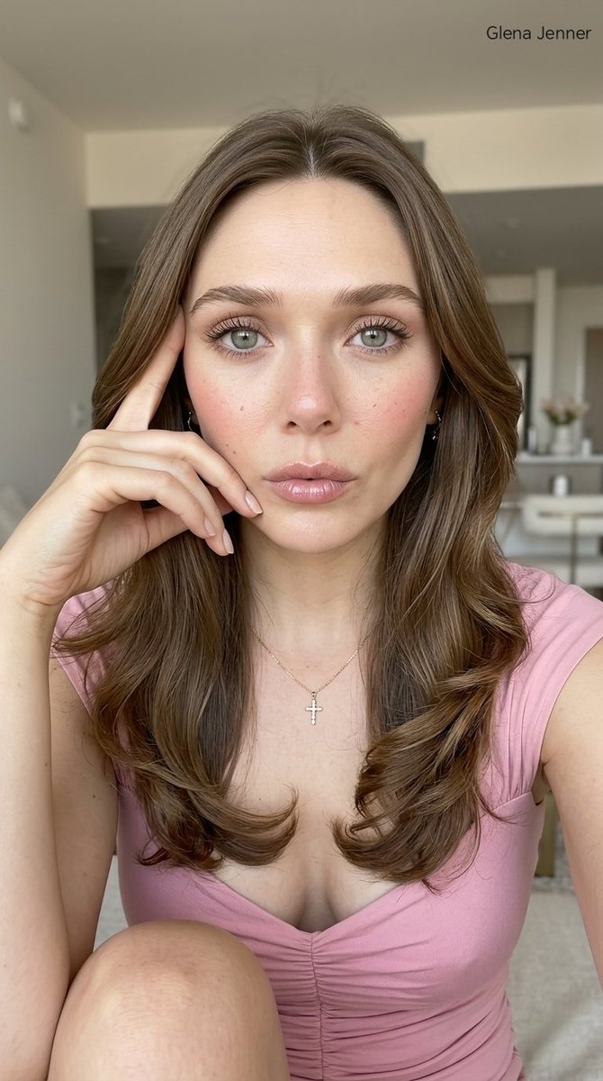 { "type": "image_prompt", "style": "ultra realistic luxury beauty portrait selfie", "scen…
