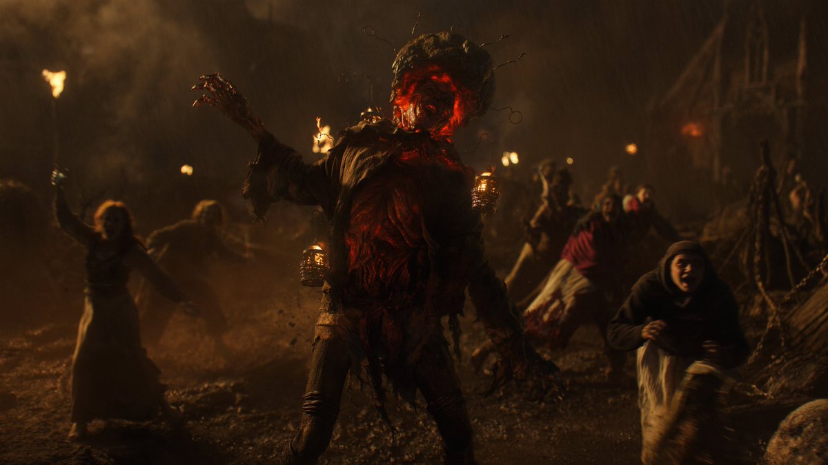 Soul Cinema 提示词，用于《LAMENT OF THE FALLEN（堕落者的挽歌）》中的 LINTERN ABOMINATION（提灯憎物），以及…