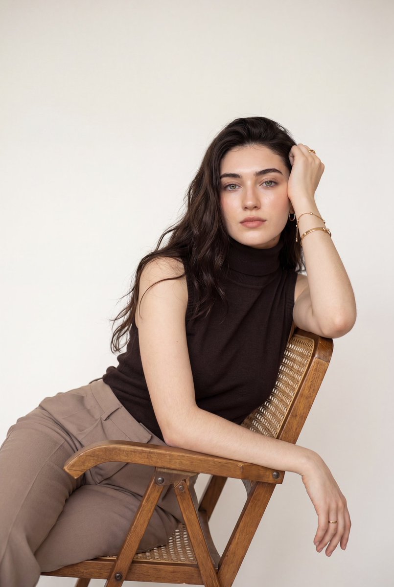 {"image_type":"studio_editorial_portrait","style":"极简奢华时尚摄影","composition":{"or…