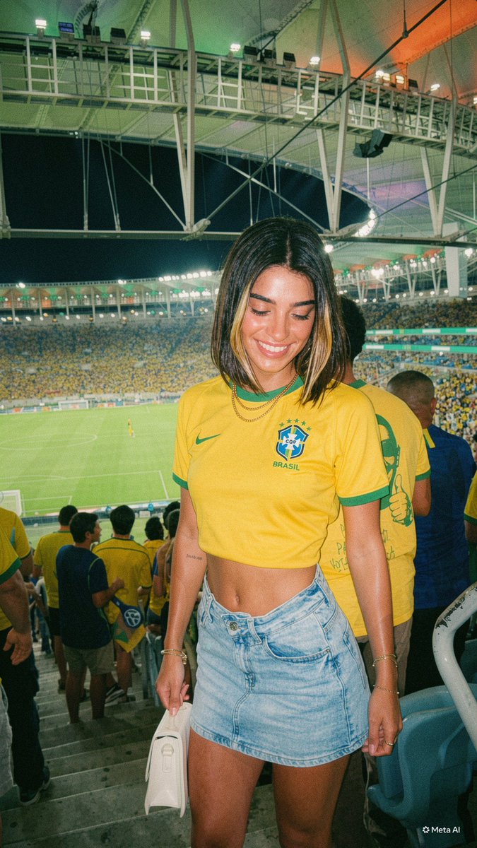 绿色和黄色💚💛 如果你今夏与巴西队一起出征，就发一个🇧🇷吧❤️‍🔥 @CBF_Futebol 想在世界杯上拥有你的 AI 网红吗？➡️ https://t.c…
