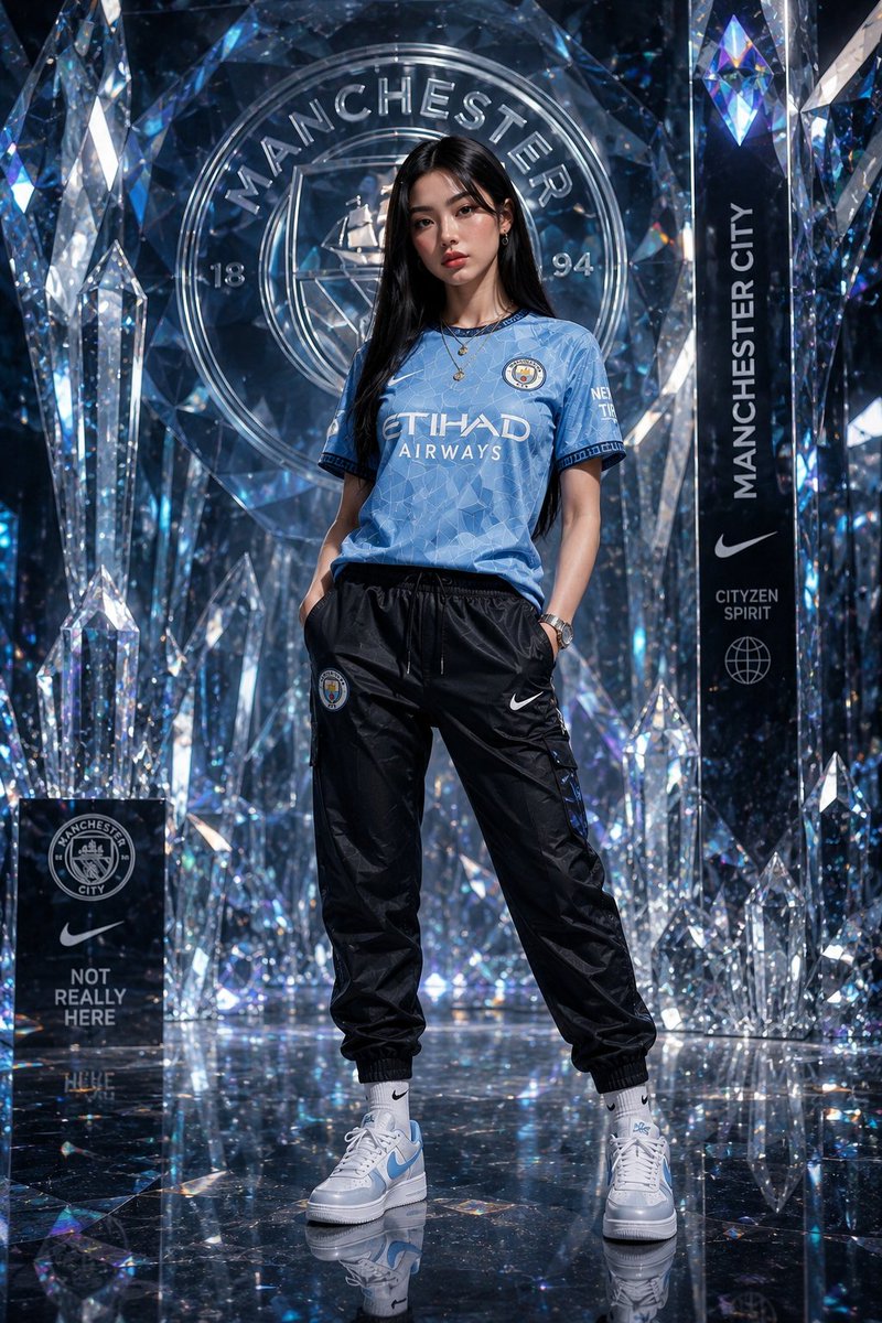 使用 ChatGPT 上的 GPT image 2 生成图片 提示词 👇 一位令人惊艳的年轻女性全身肖像，长直丝滑黑发，皮肤无瑕透亮，五官优雅，表情自信，站在一座由巨型透明钻石和…