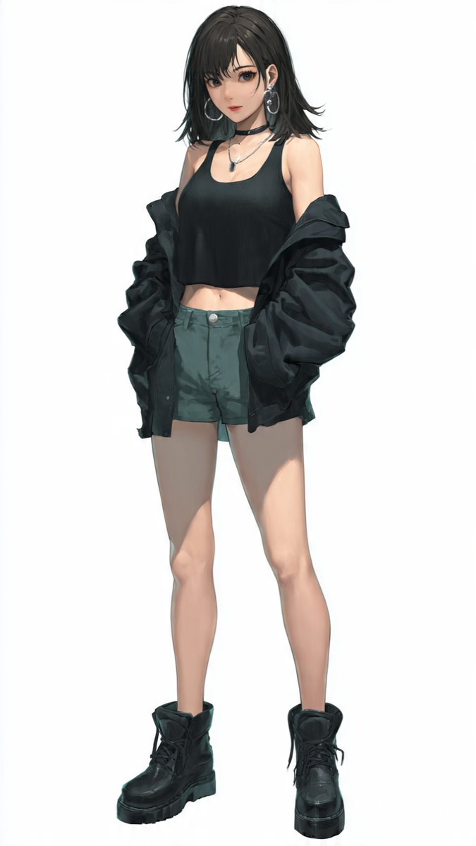 绘制日本女性角色 然后发送到 ChatGPT 制作角色身份板 提示词 GPT 2.0 : 使用 @image1 作为精确参考，并结合 motorsports @Image2 的细…