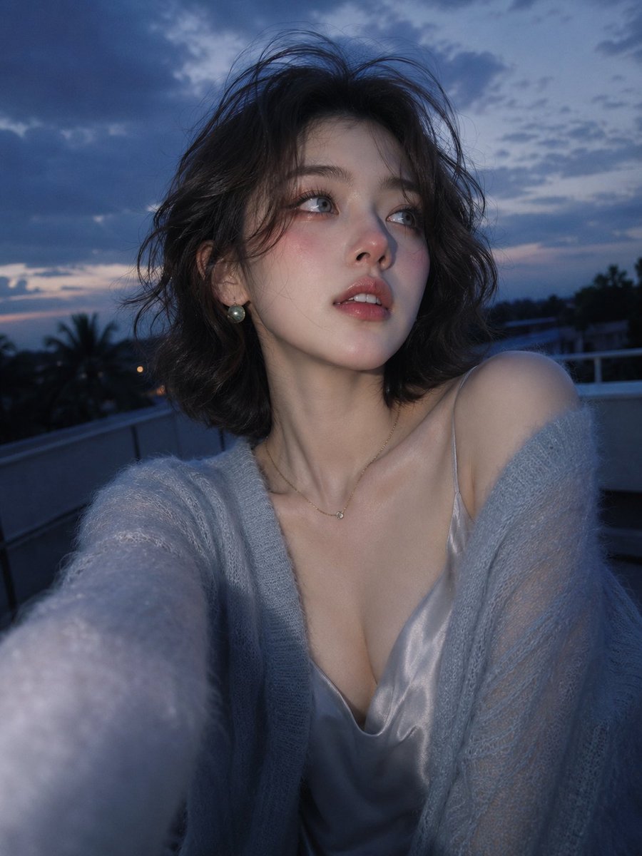 低质量，模糊，扭曲的脸，糟糕的解剖结构，多余的肢体，僵硬的姿势，不自然的自拍角度，过曝的皮肤，刺眼的闪光灯，塑料感的皮肤，过亮的颜色，廉价的布料，杂乱的背景…