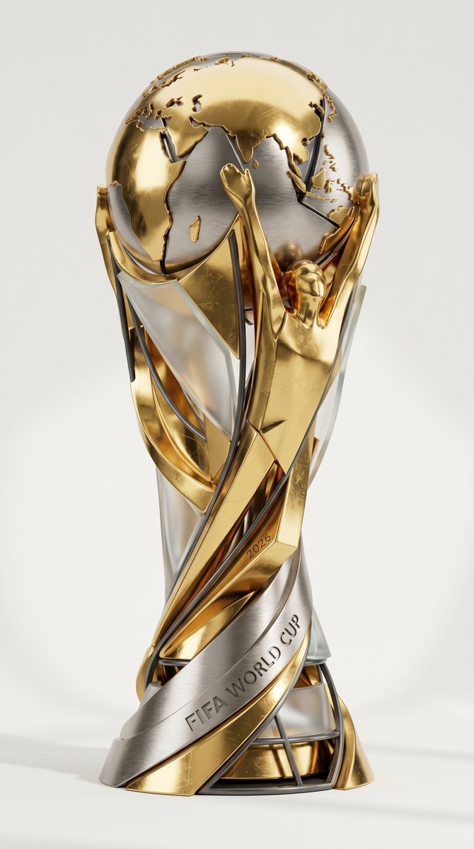 想象一下 2026 年 FIFA 奖杯采用不同的建筑风格。 Skywork 上的 Nano Banana 2 - (Skyclaw 智能体仅通过单个模板就为我生成了这些惊艳的设计…