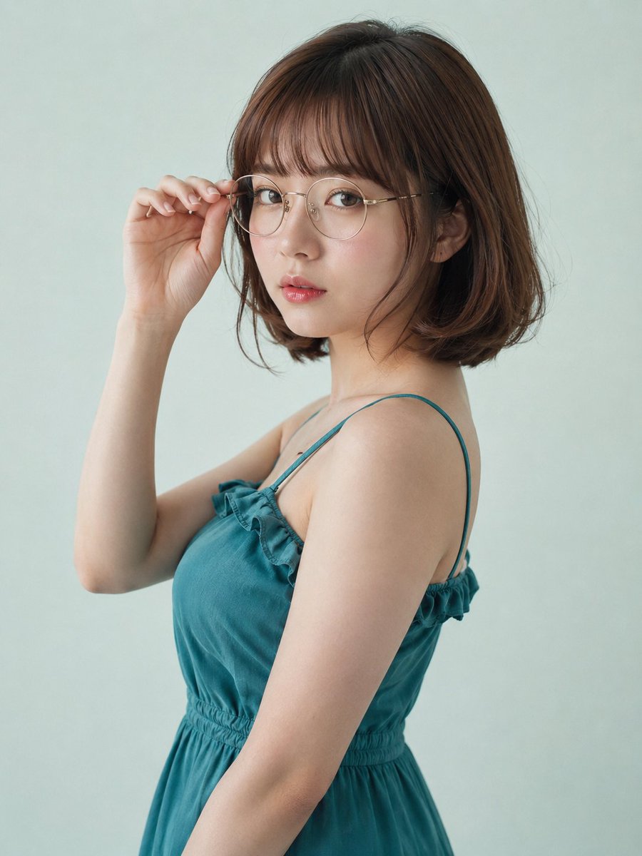 办公室女孩 🧐 GPT 图像 2 提示词 👇 创建一个真实的真人版肖像:一位二十多岁的东亚成年女性,具有甜美的日本/韩系外貌,柔软白皙的皮肤,圆润可爱的脸庞,平静的大棕色眼睛,自…