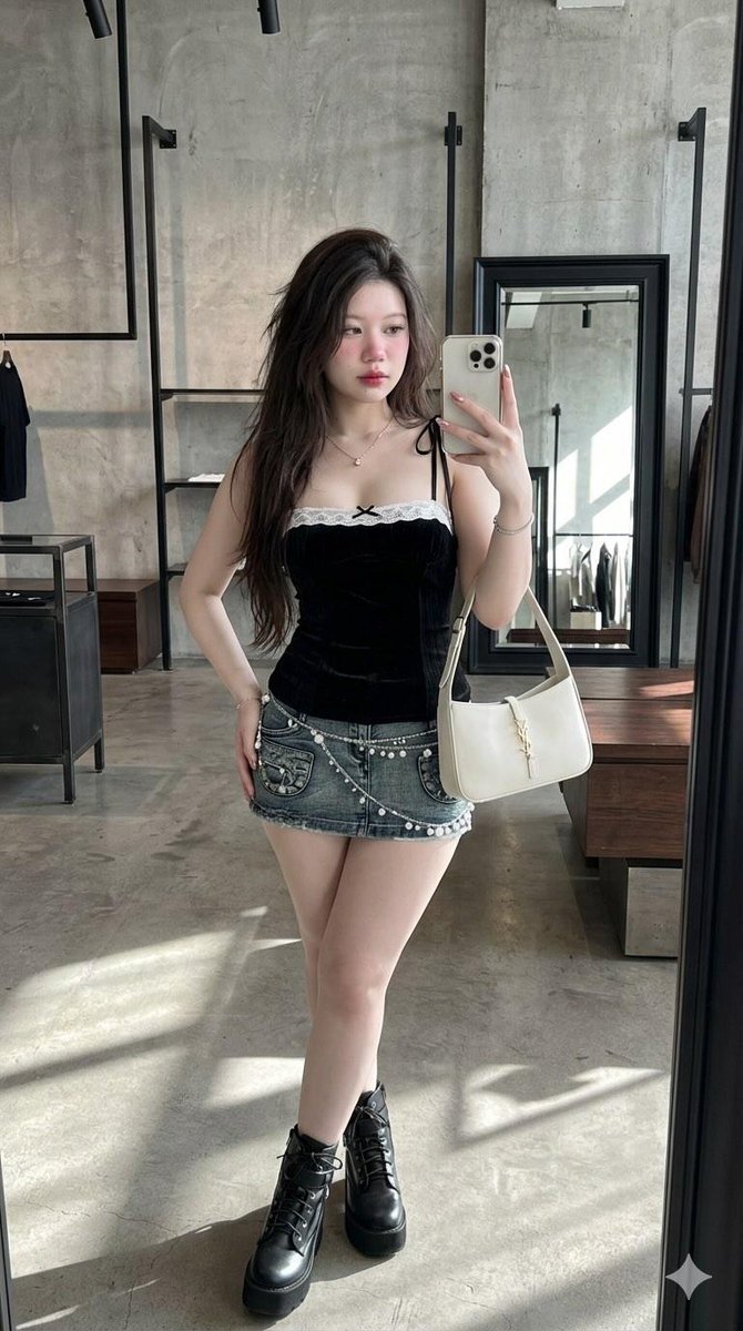 创作一张超写实的8K智能手机照片，画面中是一位看起来自然的亚洲女性（面部特征高度匹配参考图1，脸部100%保留且不做任何更改）。她拥有极其白皙、散发光泽的牛奶…