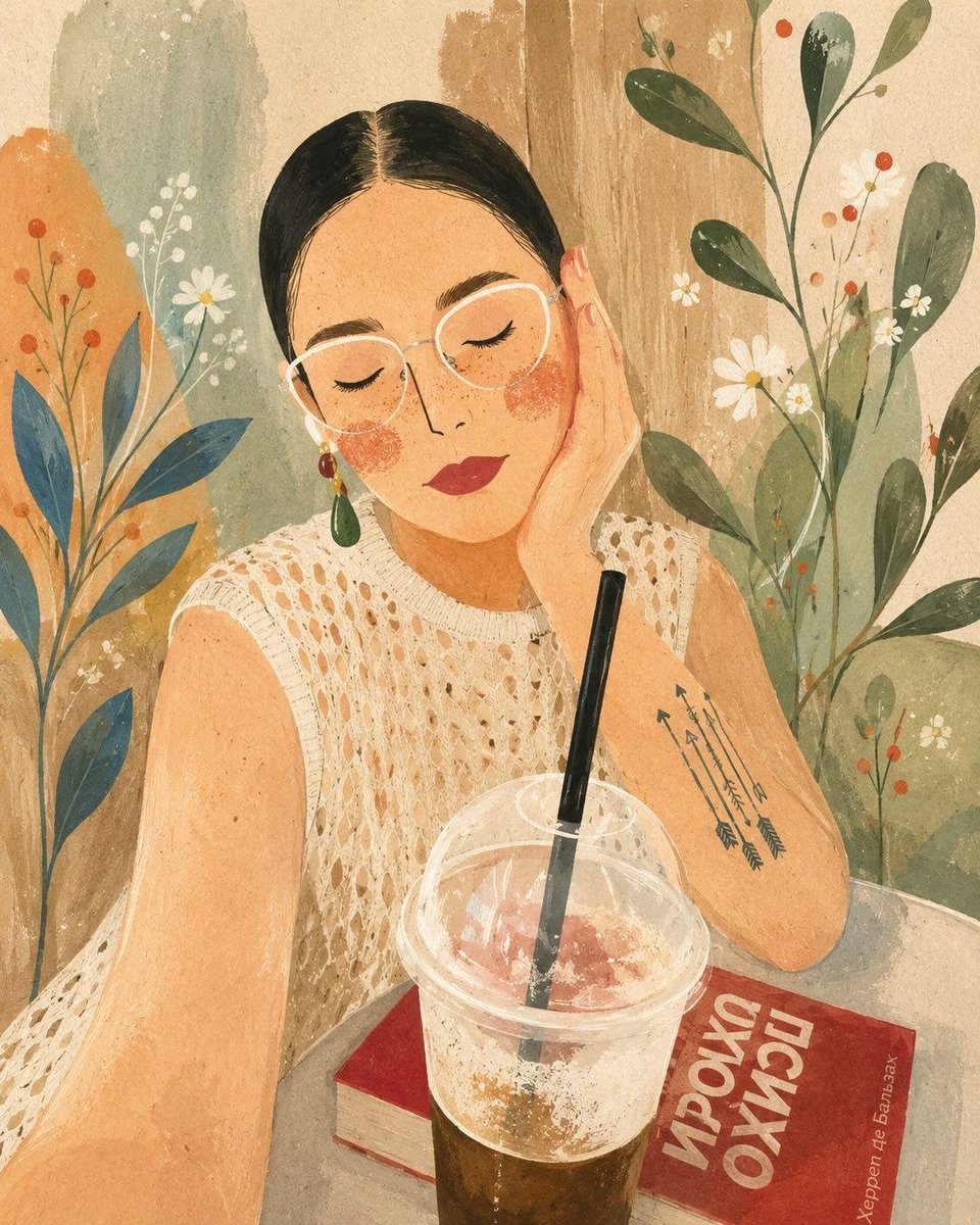 基于以下艺术风格,创作一幅风格化的水彩与水粉插画。不要凭空编造新场景,请使用这些准确的视觉特征来转换用户的参考照片: - 风格:现代水粉民间艺术插画,带有手绘水彩质感与哑光质感…