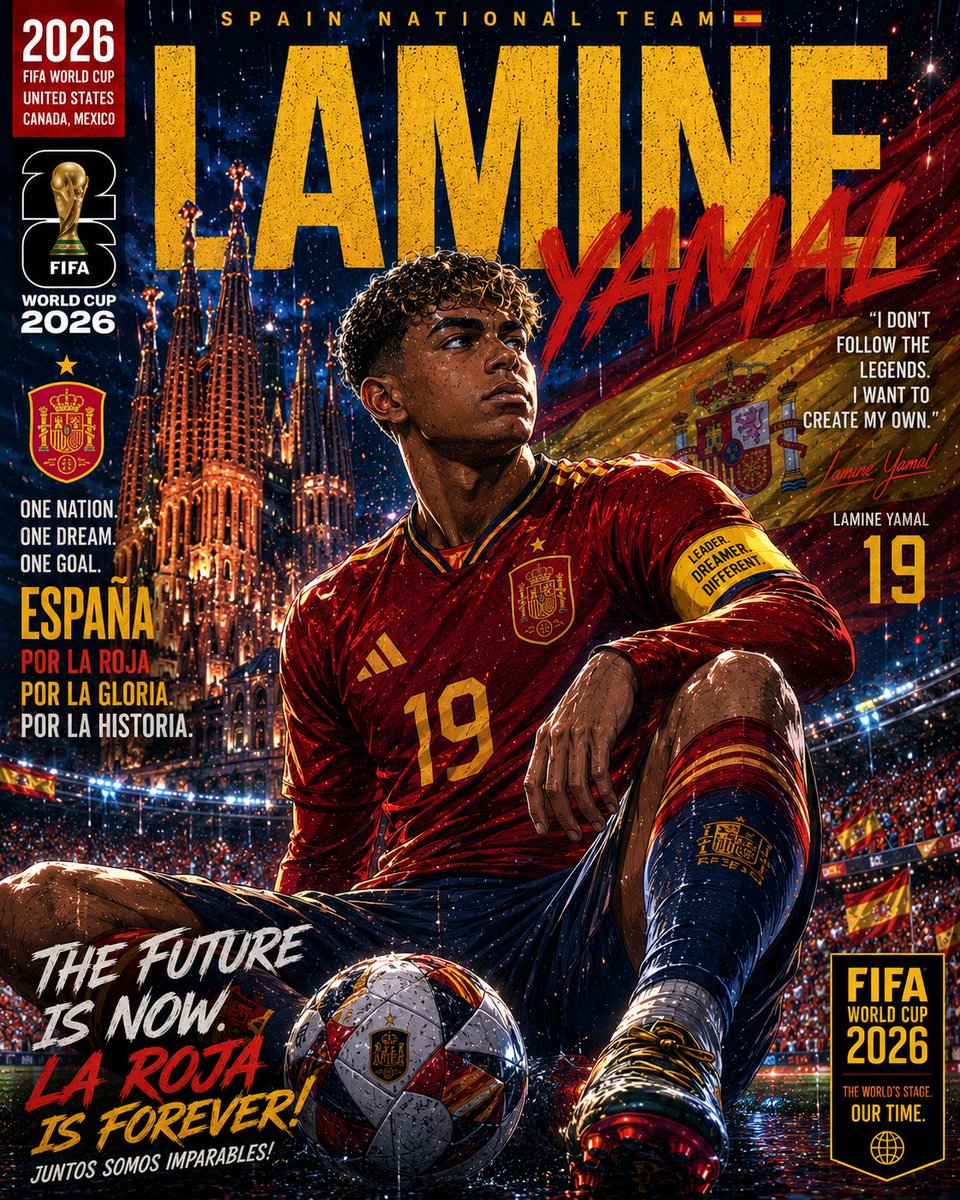 创作图像：史诗级日式动漫体育海报，[PLAYER NAME]（球员姓名）自信地坐在雨后的足球场上，身穿灵感源自[COUNTRY]（国家）国家队的官方足球球衣并佩戴队长袖标，一条腿…