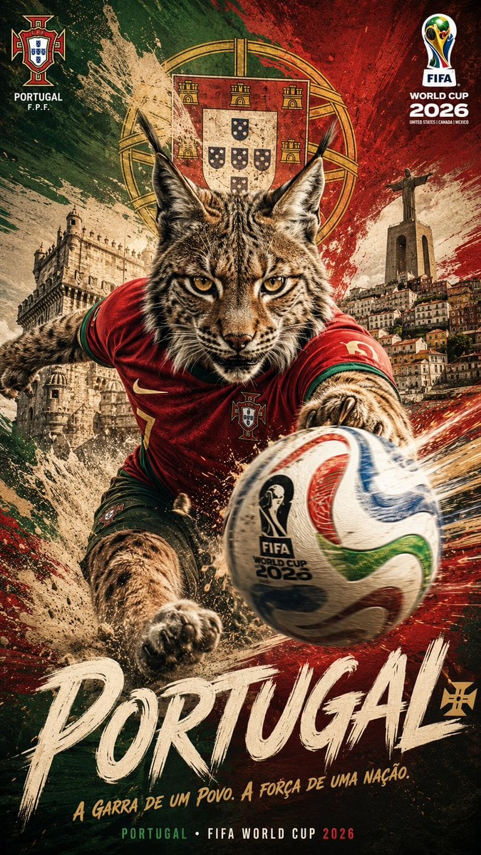{ "title": "环球 FIFA 世界杯 2026 民族精神海报", "aspect_ratio": "9:16", "style": "ultra-r…