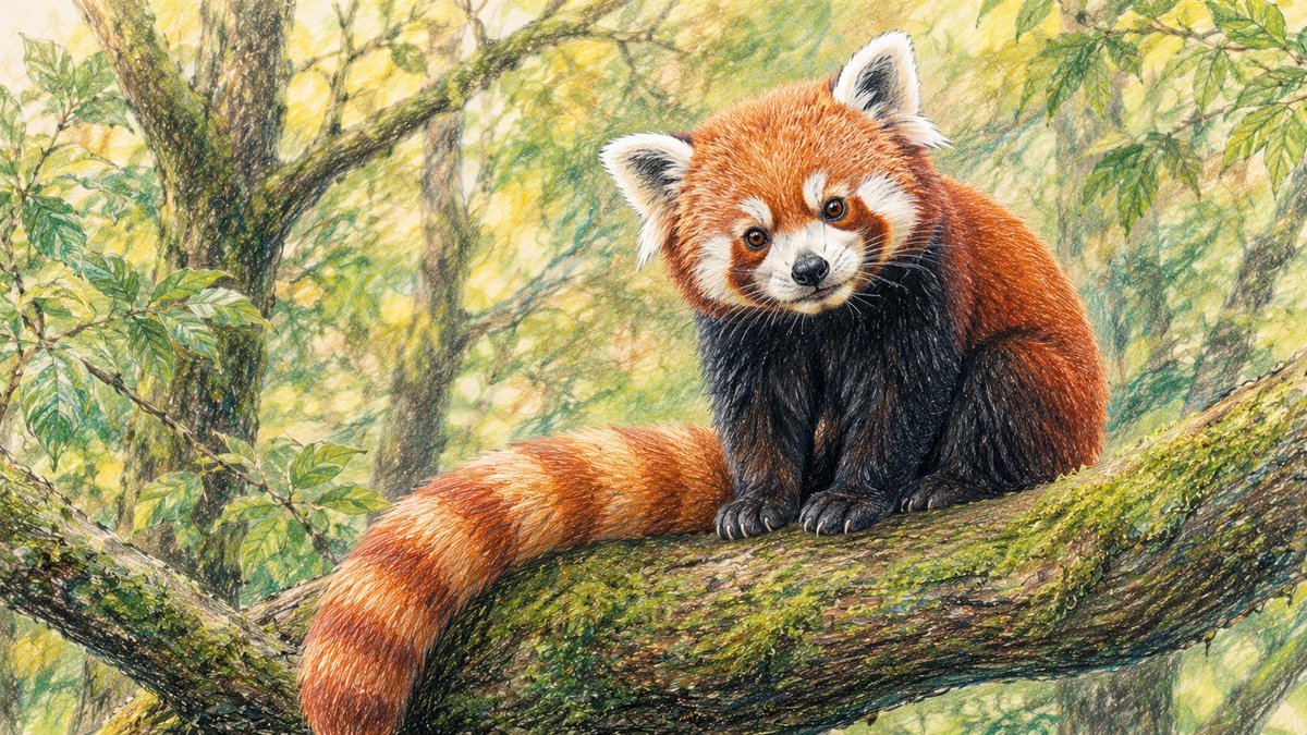 手绘彩色铅笔插画风格的[主题]，分层铅笔质感，可见笔触，色彩鲜艳而柔和的晕染，真实写实的明暗阴影，带纹理的纸张表面，艺术手工质感 使用 @lovimg_com…