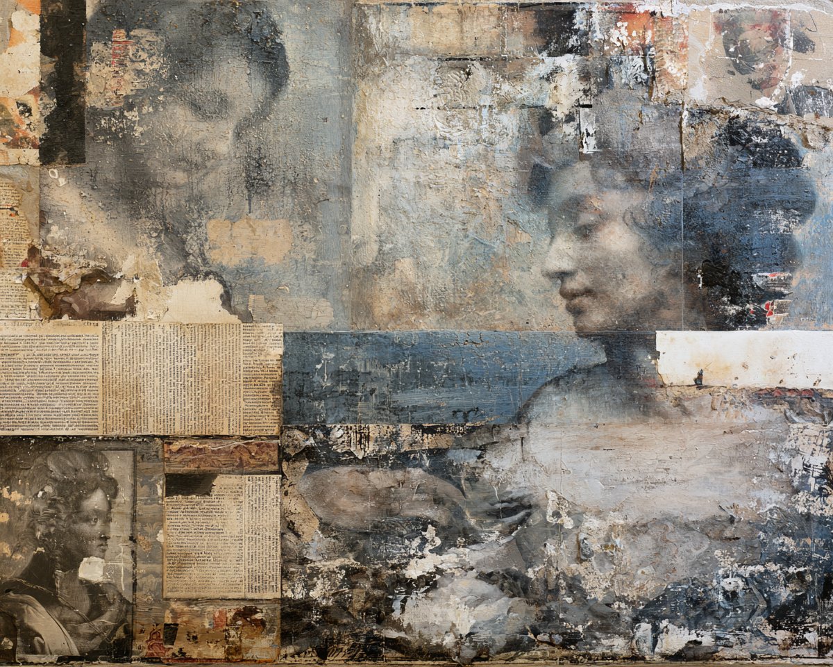 重写本(palimpsest) --v 8.1 --ar 5:4 #midjourney #promptshare #aiart #tischeins