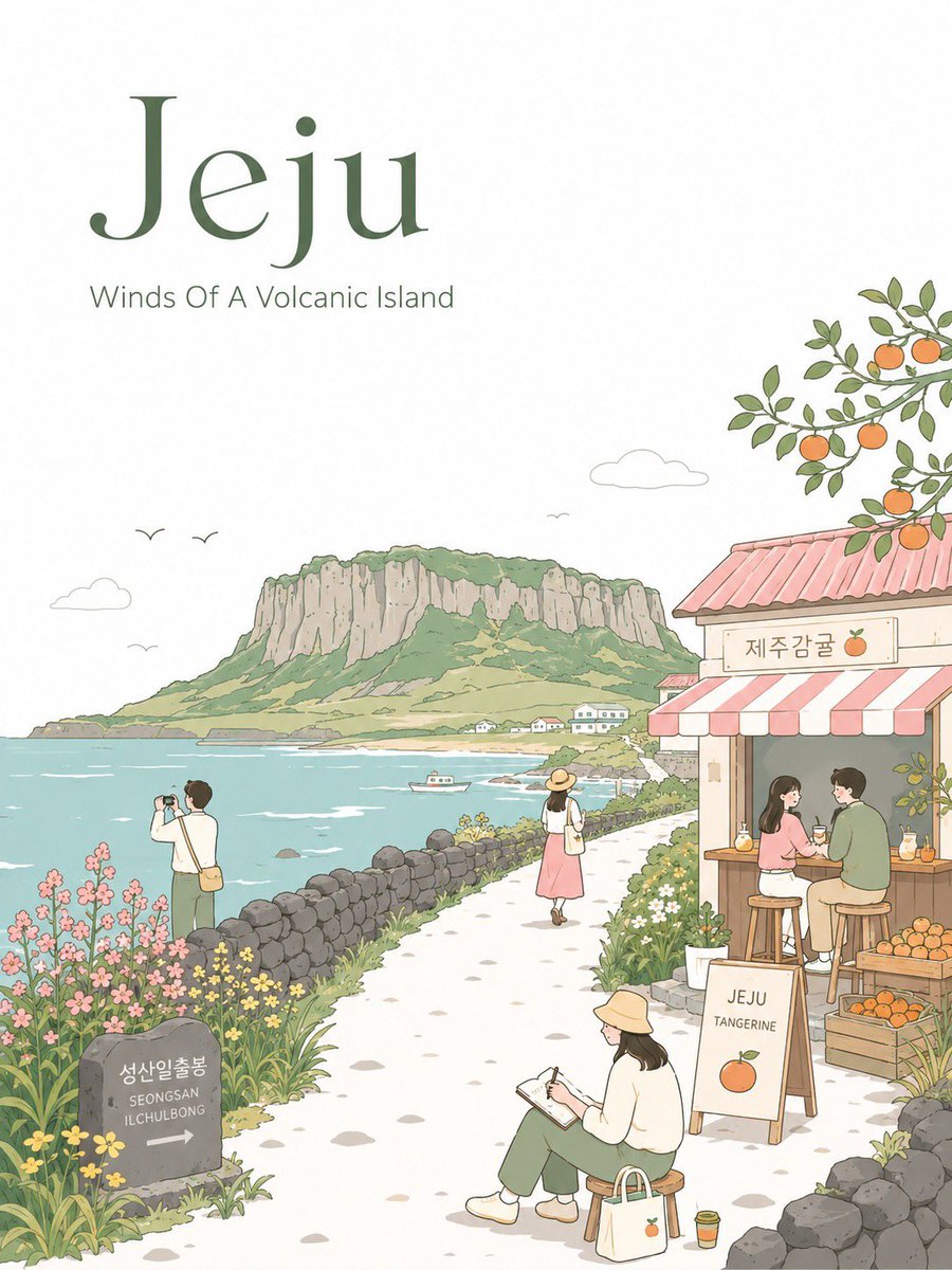 高级极简扁平矢量旅行海报，[CITY_NAME]，3:4 竖版。 左上角排版： [CITY_NAME] [契合城市气质的简短优雅英文标题] 打造柔和高级文具风的城市旅行海报，画面…