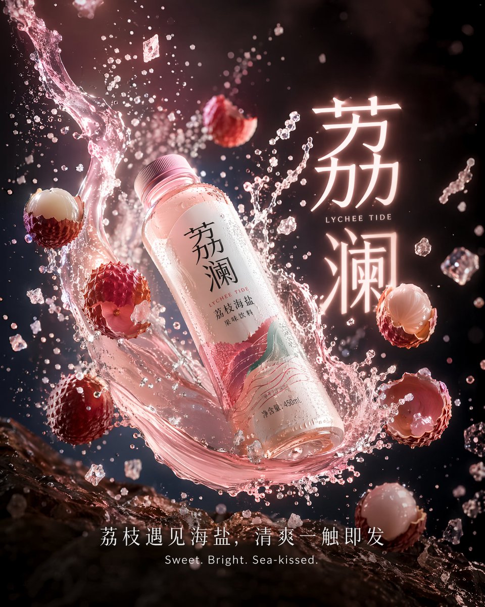 GPT- image 2 提示词👇 为一款名为“紫绒云 / Velvet Taro Frost”的高端紫薯冰淇淋品牌打造电影感十足、动感爆棚的 3D 广告大片：在极具张力的悬浮瞬…
