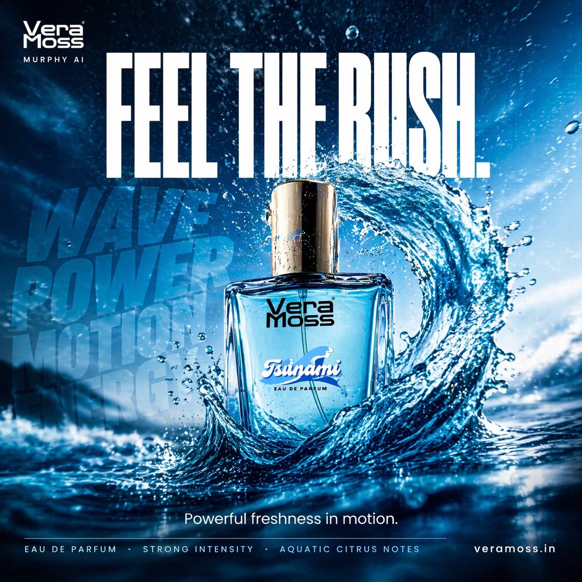 https://t.co/iwaQ4Gl9Qc 为 Vera Moss 香水(Eau De Parfum)创作一系列超写实电影级商业广告牌,高端香氛广告,极致抛光的奢华质感,4…