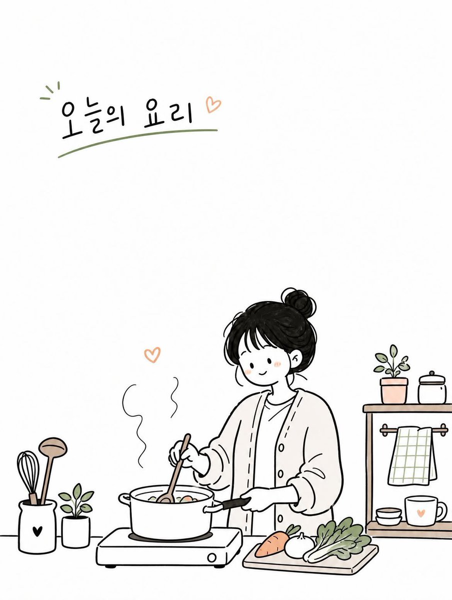 基于 [TOPIC]，创作一幅简单可爱的韩式涂鸦编辑插画。 风格： 手绘涂鸦卡通， 极简编辑信息图插画， 干净的黑色墨水轮廓， 略带不完美的速写线条， 平面 2D 构图， 极简线…
